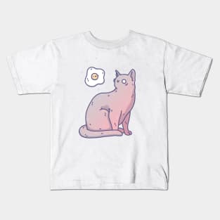 Egg & Cat Kids T-Shirt